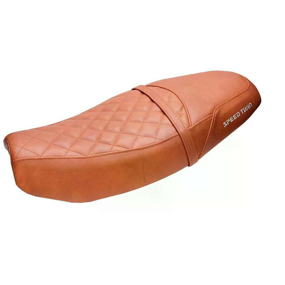 Housse de selle TPZ Italia spécifique pour Triumph Speed Twin 1200 (modèle Tamra, 2019-2026)