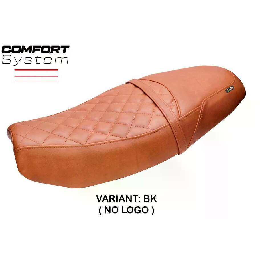Housse de selle TPZ Italia spécifique pour Triumph Speed Twin 1200 (modèles 2019-2026) - Système de confort Tamra