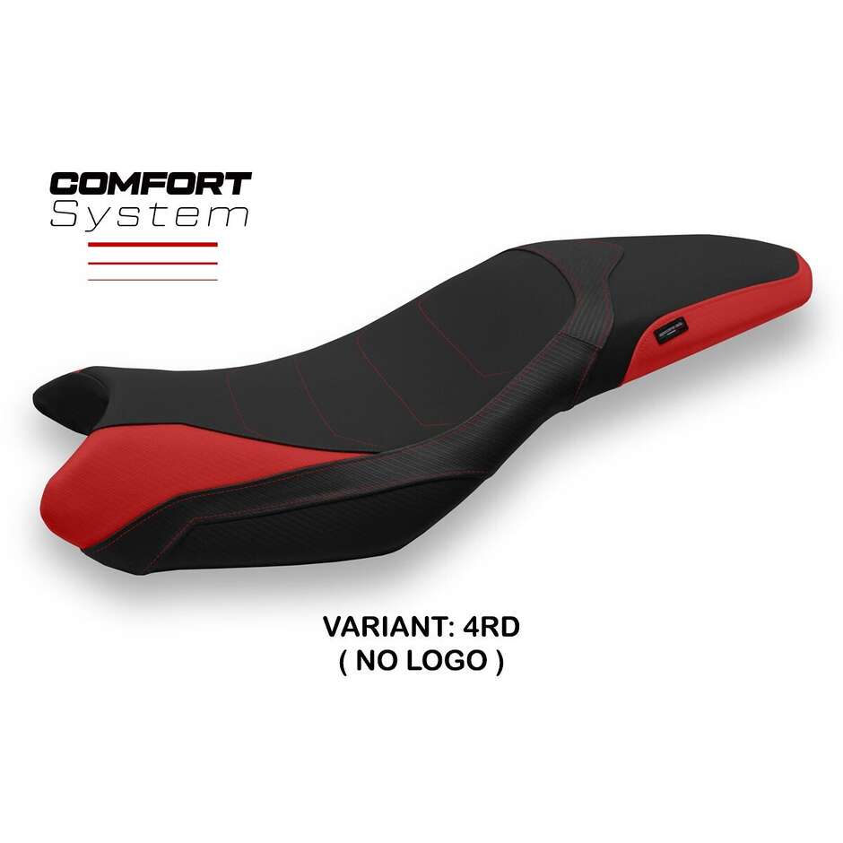 Housse de selle TPZ Italia spécifique pour Triumph Street Triple 2013-2016, système confort Mariposa 1