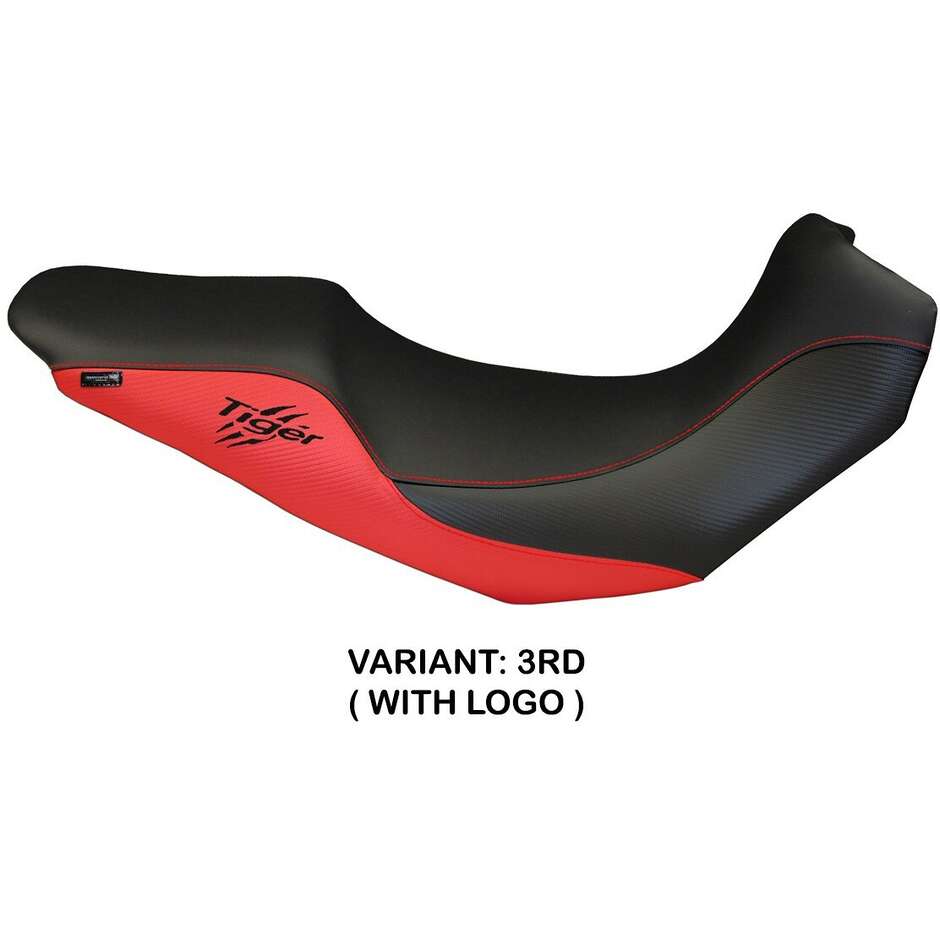 Housse de selle TPZ Italia spécifique pour Triumph Tiger 1050 2007 - 2013 modèle Avellino 2