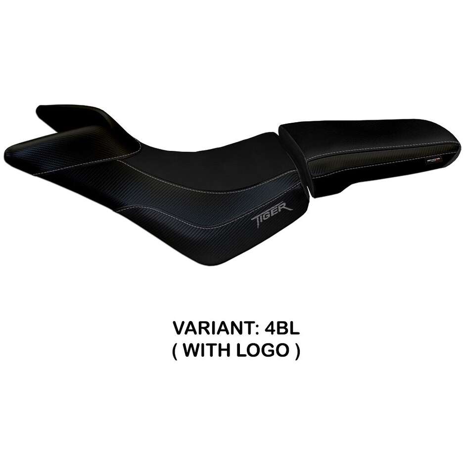 Housse de selle TPZ Italia spécifique pour Triumph Tiger 800 / 800 XC (modèles 2010-2020), Padoue