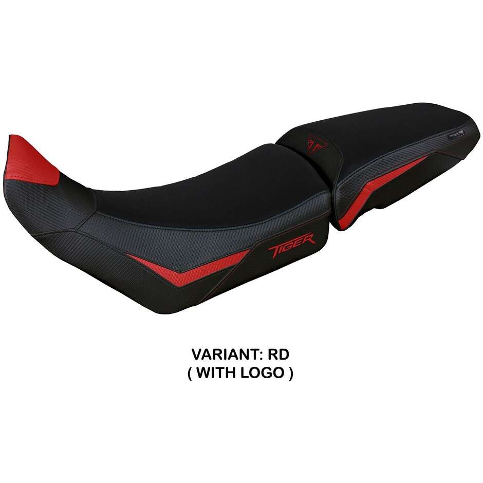 Housse de selle TPZ Italia spécifique pour Triumph Tiger 850 Sport 2021-2025, modèle Sintra
