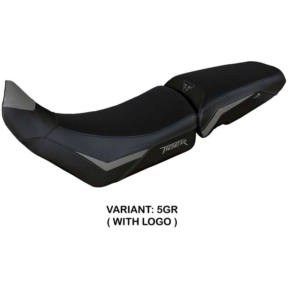 Housse de selle TPZ Italia spécifique pour Triumph Tiger 900 (modèle Dover 2020-2023).