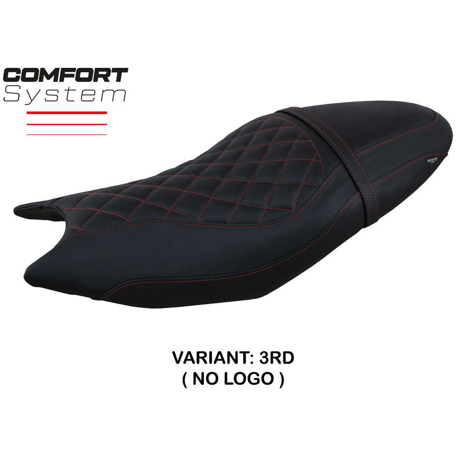 Housse de selle TPZ Italia spécifique pour Triumph Trident 660 (modèles 2021-2025) - Système de confort Sihlar
