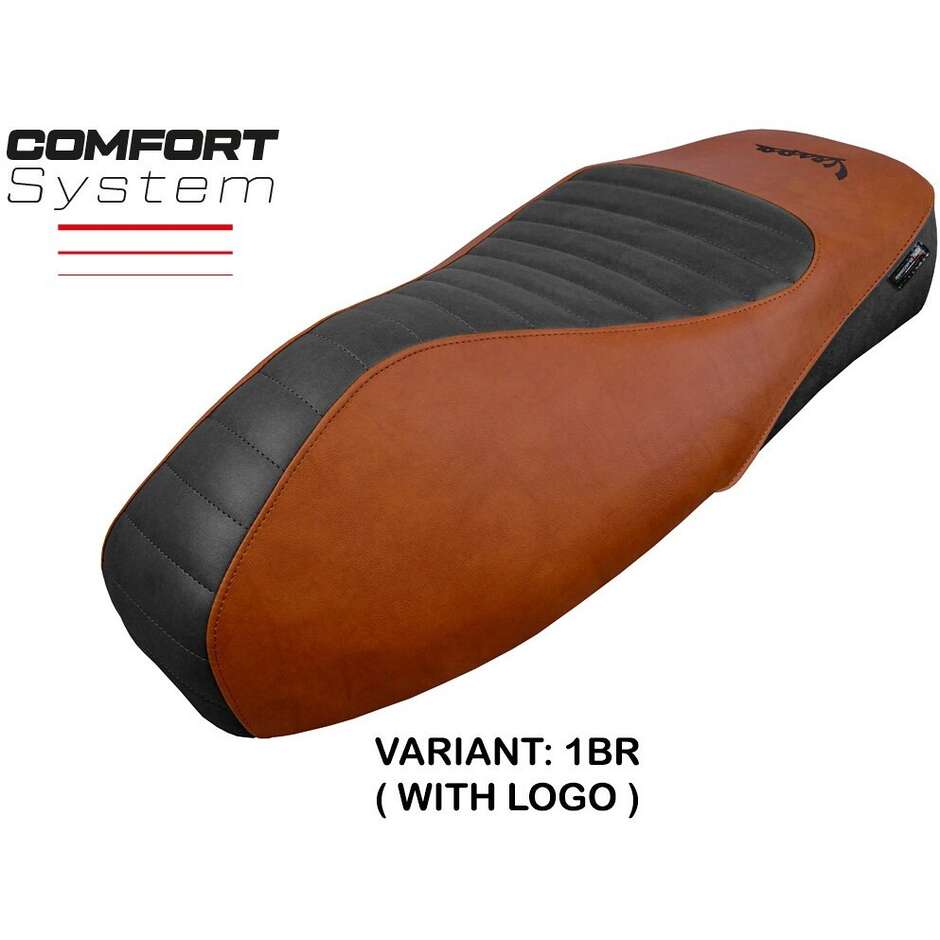 Housse de selle TPZ Italia spécifique pour Vespa GTS 125/150/300 (modèles 2009-2024) - Système de confort Alicudi