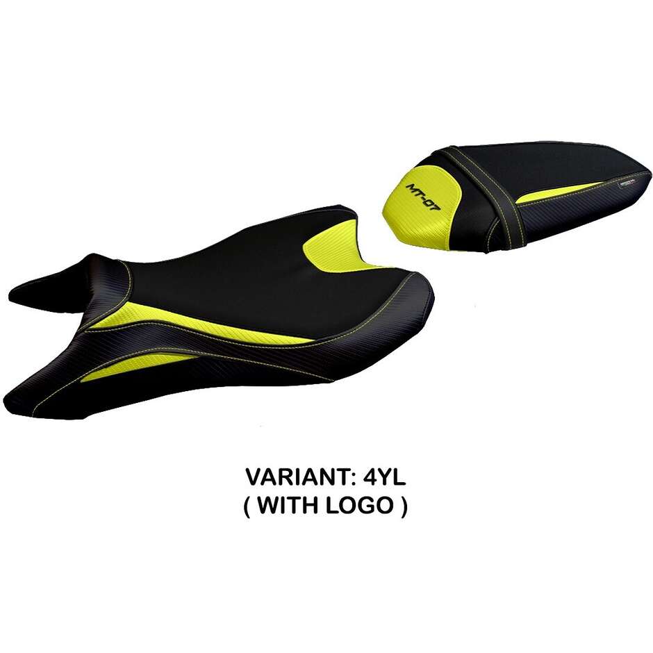 Housse de selle TPZ Italia spécifique pour Yamaha MT-07 2018 - 2024, modèle Sanya