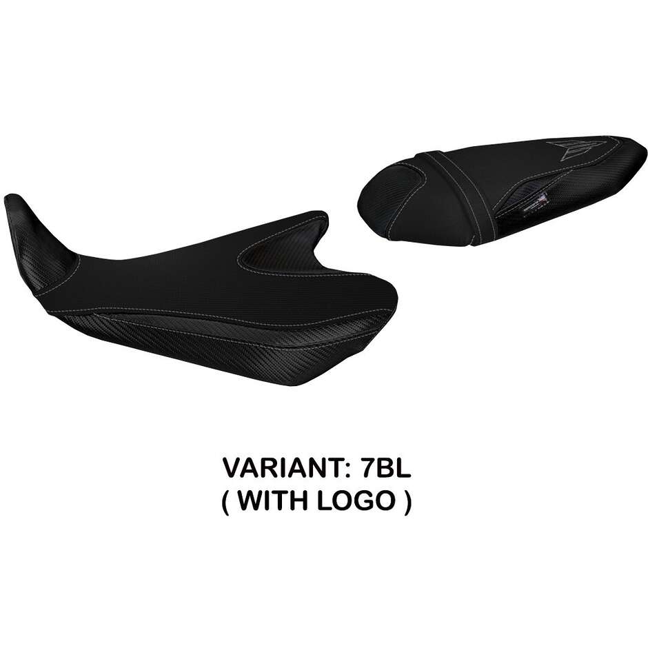 Housse de selle TPZ Italia spécifique pour Yamaha MT-07 Stromboli (modèles 2014-2017).