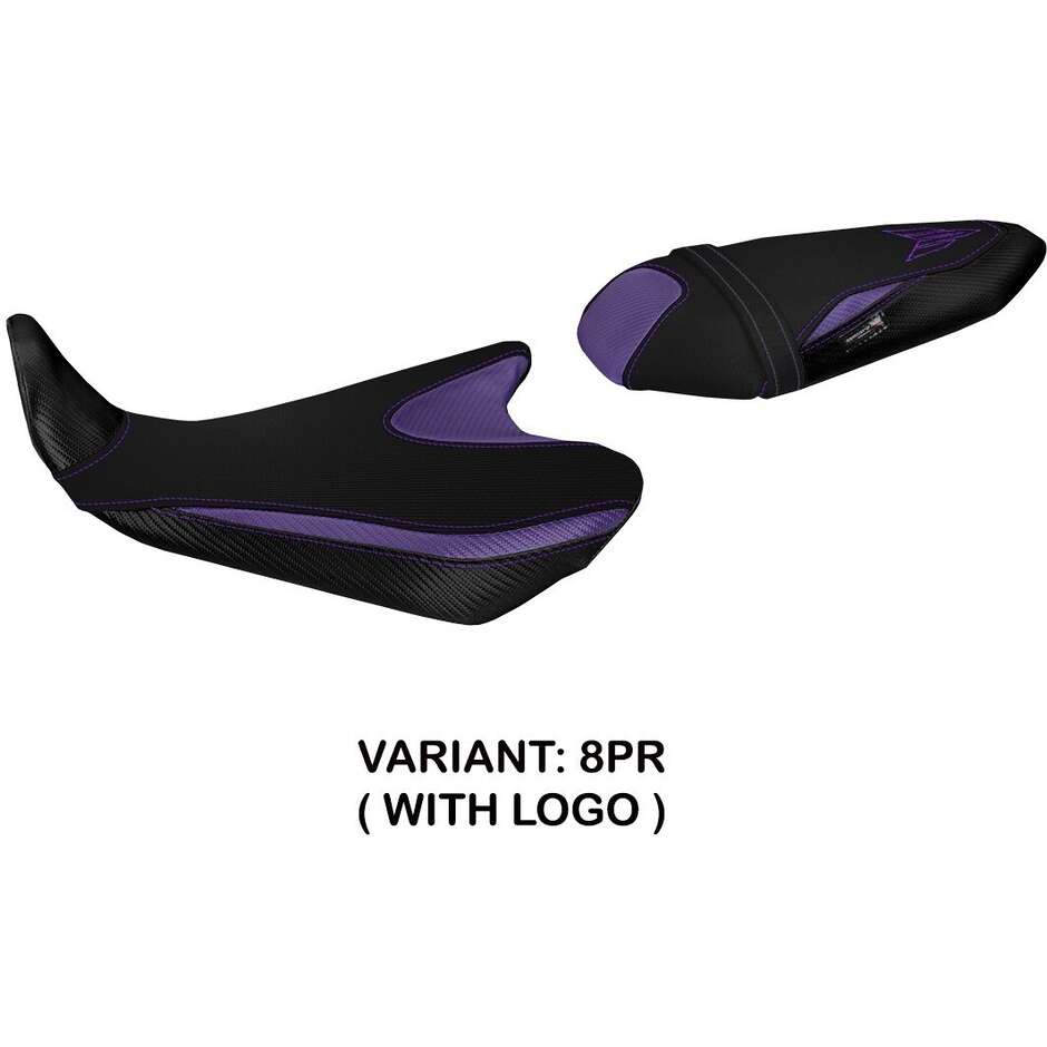 Housse de selle TPZ Italia spécifique pour Yamaha MT-07 Stromboli (modèles 2014-2017).