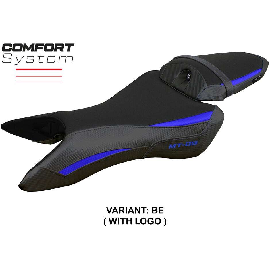 Housse de selle TPZ Italia spécifique pour Yamaha MT-09 modèle 2024-2025, système Mus Comfort