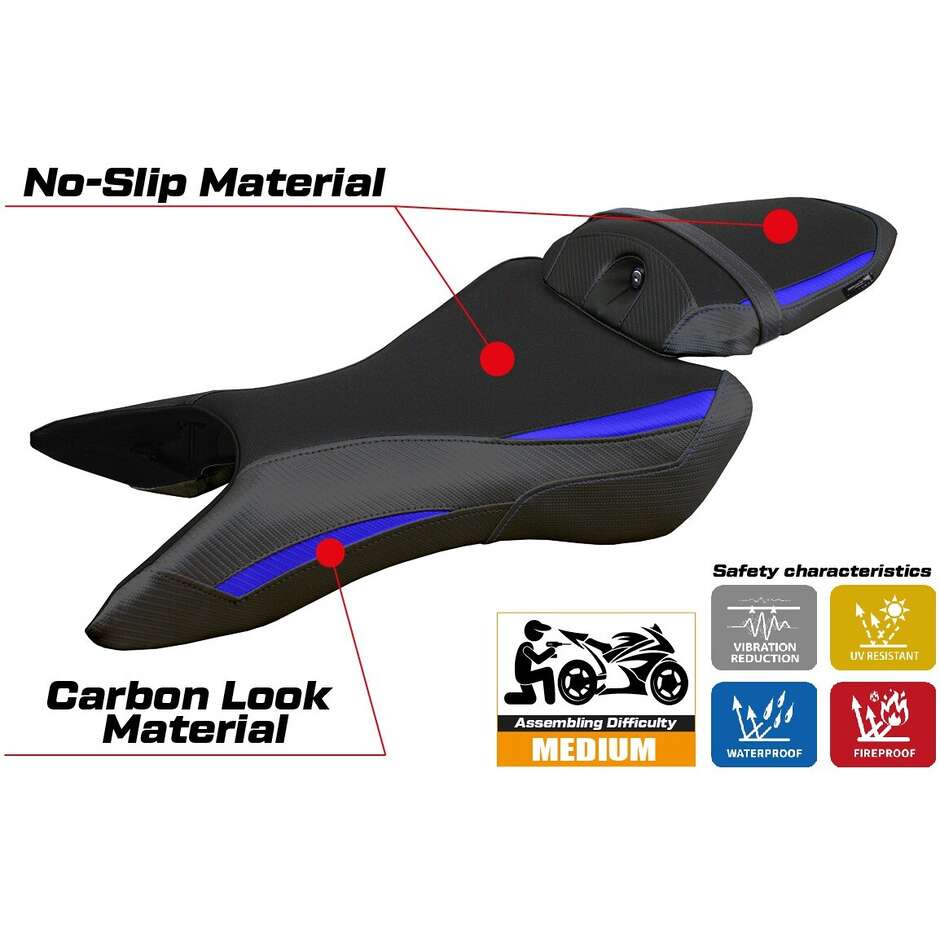 Housse de selle TPZ Italia spécifique pour Yamaha MT-09 modèle 2024-2025