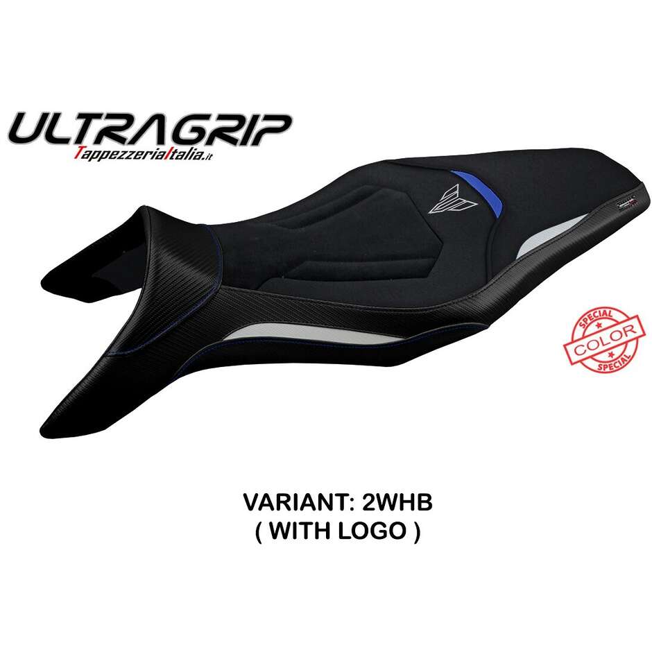 Housse de selle TPZ Italia spécifique pour Yamaha MT-09 (modèles 2013-2020), coloris Asha Special Ultragrip