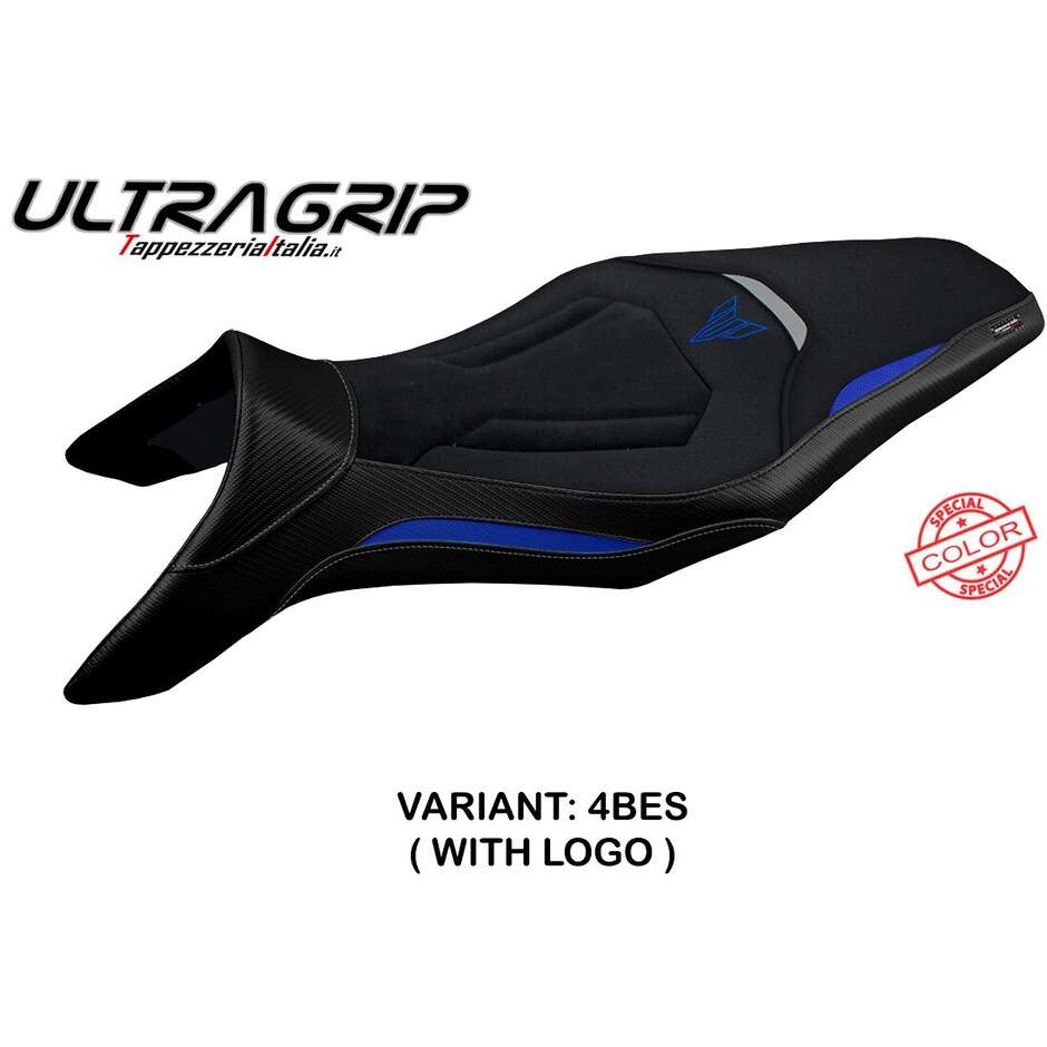 Housse de selle TPZ Italia spécifique pour Yamaha MT-09 (modèles 2013-2020), coloris Asha Special Ultragrip
