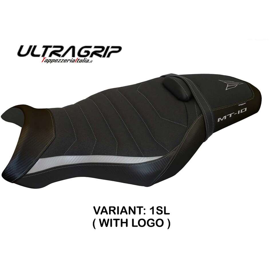 Housse de selle TPZ Italia spécifique pour Yamaha MT-10 (modèles 2017-2025) Leno 1 Ultragrip