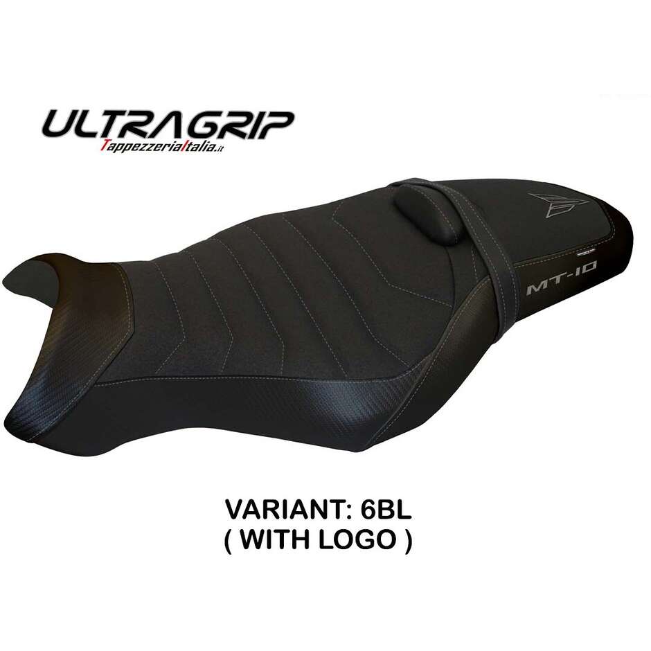 Housse de selle TPZ Italia spécifique pour Yamaha MT-10 (modèles 2017-2025) Leno 1 Ultragrip