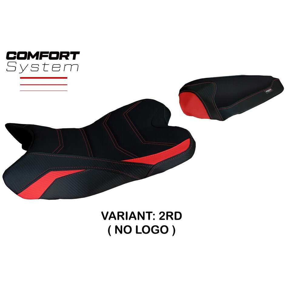 Housse de selle TPZ Italia spécifique pour Yamaha R1 (modèles 2009-2014) avec système de confort Araxa