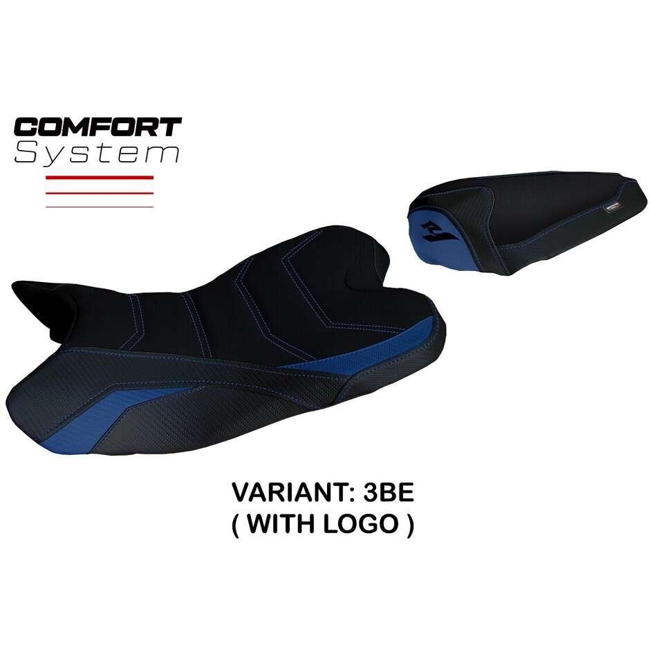 Housse de selle TPZ Italia spécifique pour Yamaha R1 (modèles 2009-2014) avec système de confort Araxa