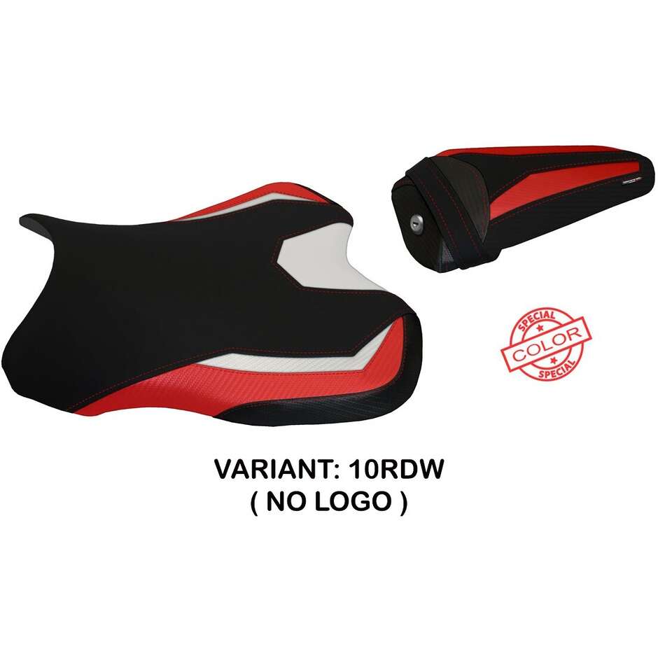 Housse de selle TPZ Italia spécifique pour Yamaha R1 (modèles 2015-2025), coloris Bilbao spécial
