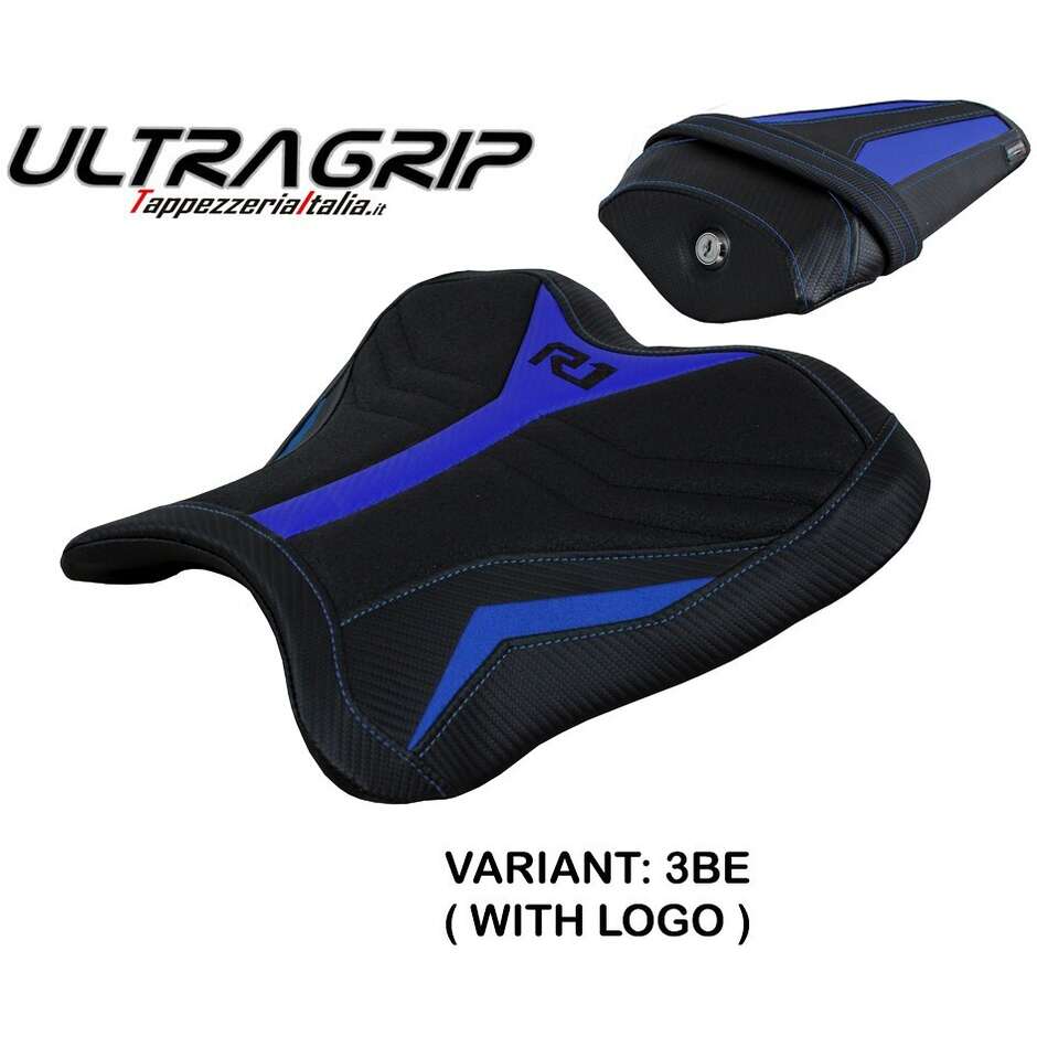 Housse de selle TPZ Italia spécifique pour Yamaha R1 (modèles 2015-2025) Kagran Ultragrip