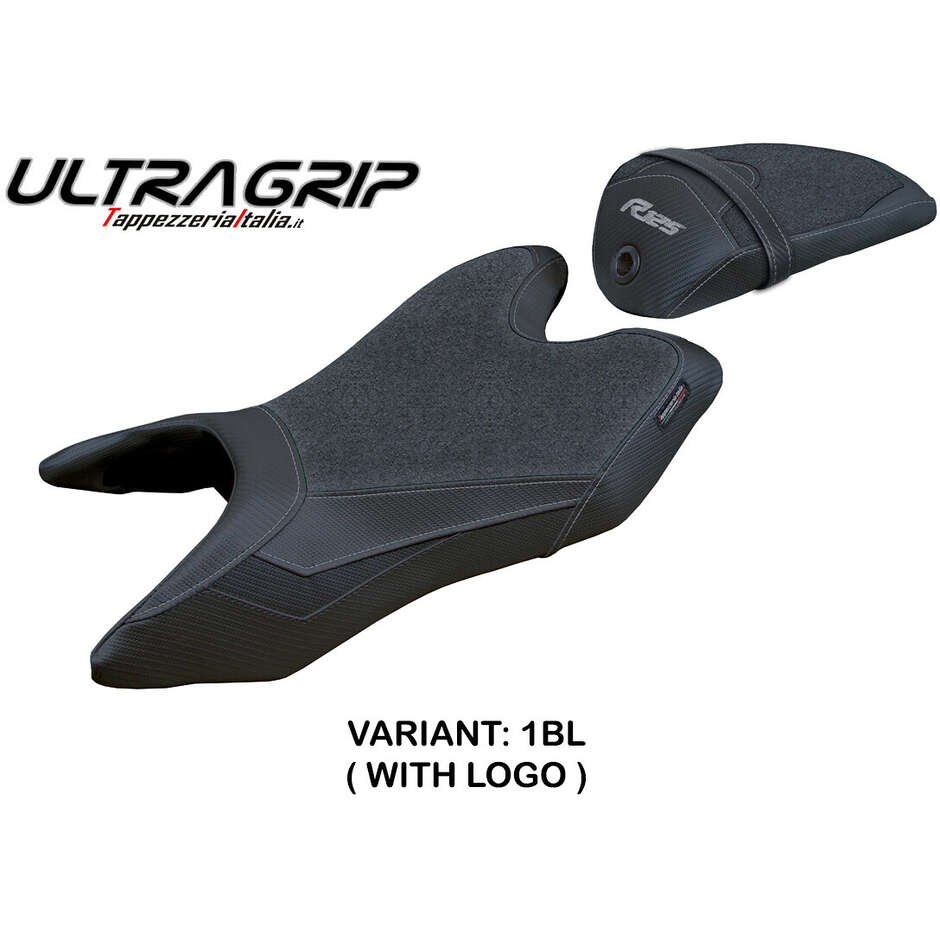 Housse de selle TPZ Italia spécifique pour Yamaha R125 (modèles 2019-2022), coloris Ashwy Ultragrip