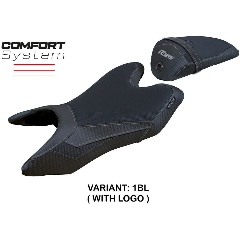 Housse de selle TPZ Italia spécifique pour Yamaha R125 (modèles 2019-2022) - Système de confort Ashwy