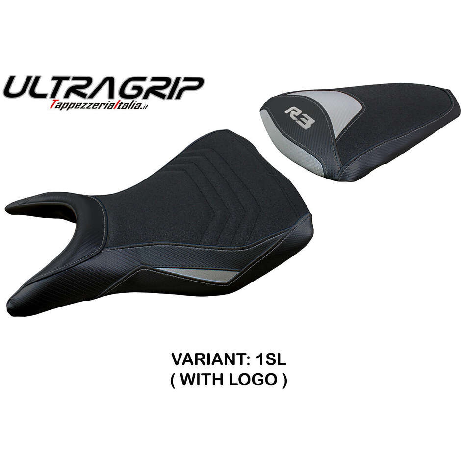Housse de selle TPZ Italia spécifique pour Yamaha R3 2015-2024, modèle Jesolo, Ultragrip