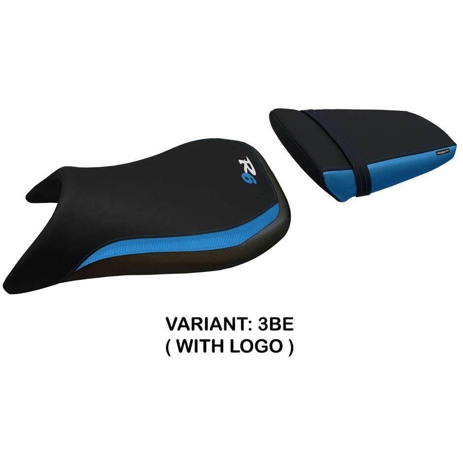 Housse de selle TPZ Italia spécifique pour Yamaha R6 1999-2002, modèle Glasgow 2