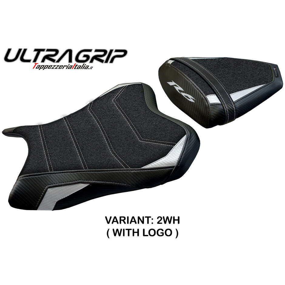 Housse de selle TPZ Italia spécifique pour Yamaha R6 modèle 2006-2007, revêtement Aichi Ultragrip
