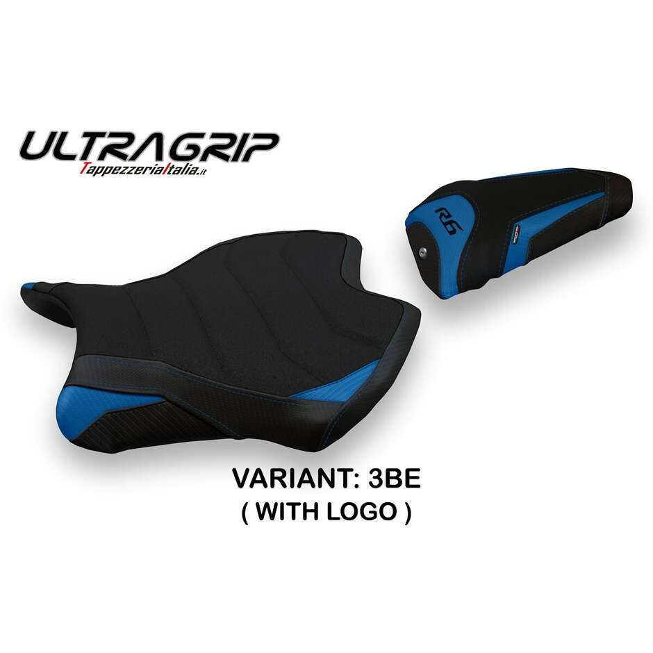 Housse de selle TPZ Italia spécifique pour Yamaha R6 modèle 2017-2025 Helsinki 1 Ultragrip