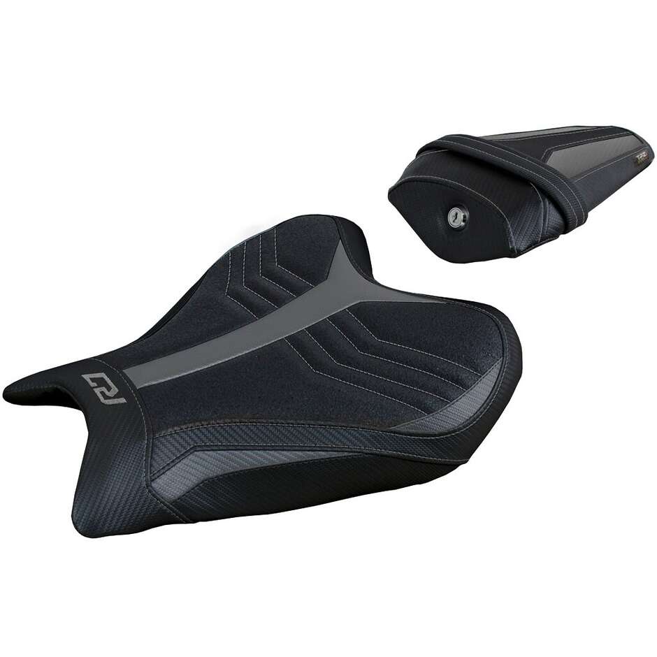 Housse de selle TPZ Italia spécifique pour Yamaha R7 (modèles 2021-2025) Thera Ultragrip