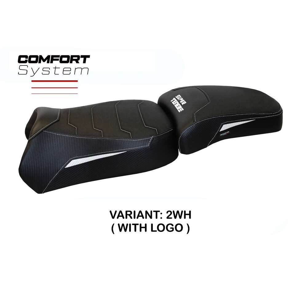 Housse de selle TPZ Italia spécifique pour Yamaha Super Ténéré 1200 (modèles 2010-2020) - Système de confort Maui