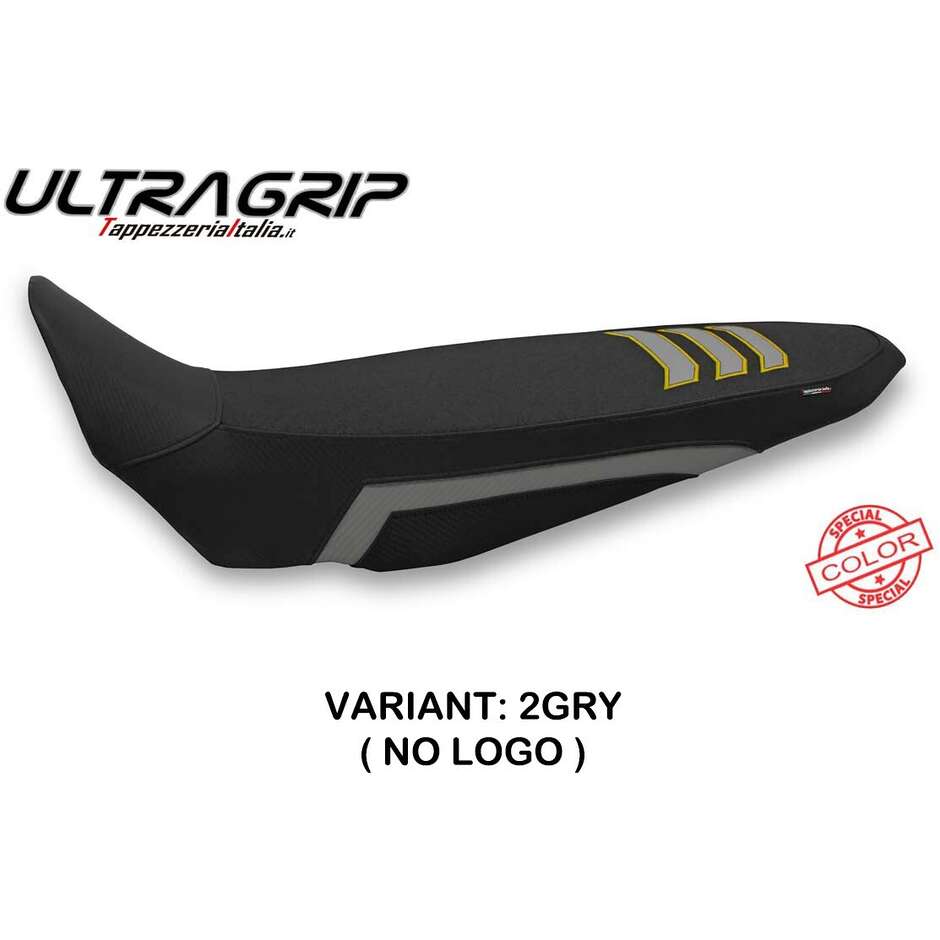 Housse de selle TPZ Italia spécifique pour Yamaha Tenere 700 (modèles 2019-2025) avec revêtement Toab Ultragrip