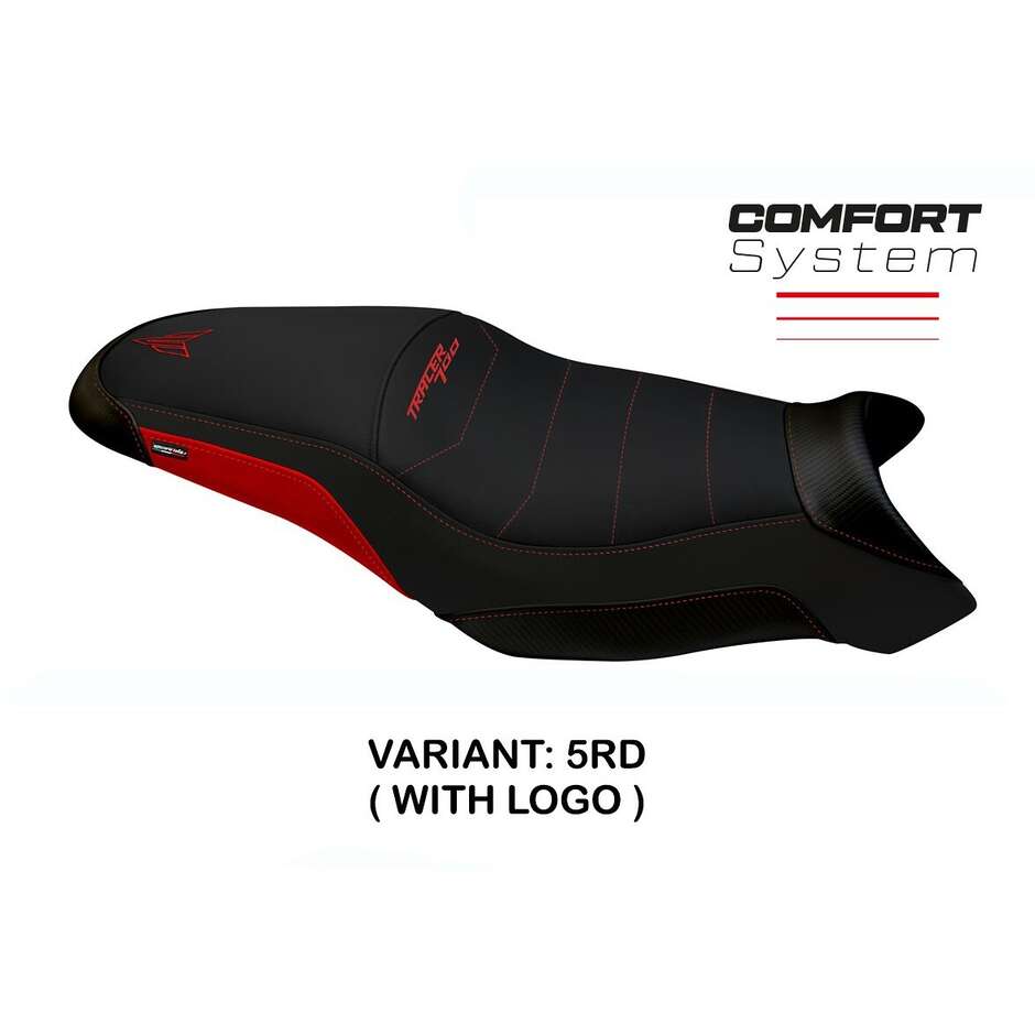 Housse de selle TPZ Italia spécifique pour Yamaha Tracer 700 (modèles 2020-2025) - Système de confort Kindia