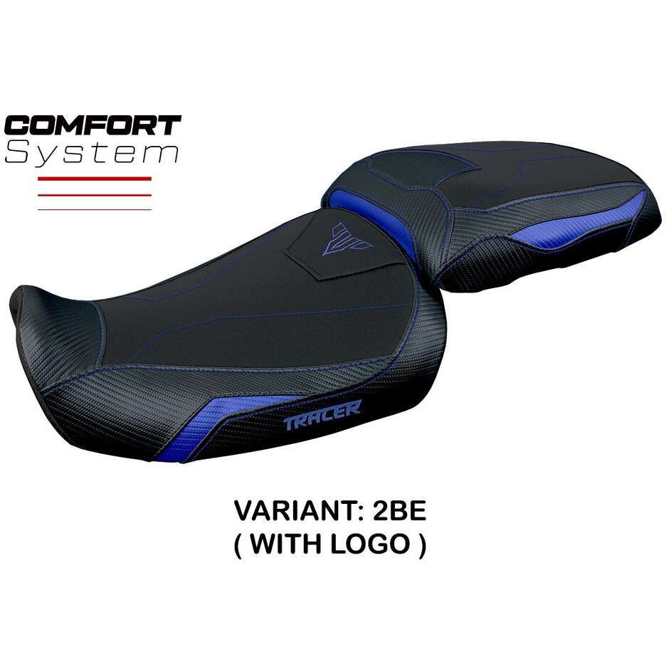 Housse de selle TPZ Italia spécifique pour Yamaha Tracer 9/9 GT (modèles 2021-2024) - Système de confort Gadir