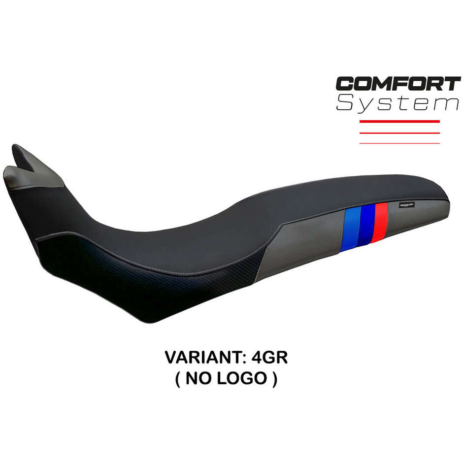 Housse de siège TPZ Italia spécifique pour BMW F 700/800 GS (modèles 2008-2018) - Système de confort Barone Anniversary