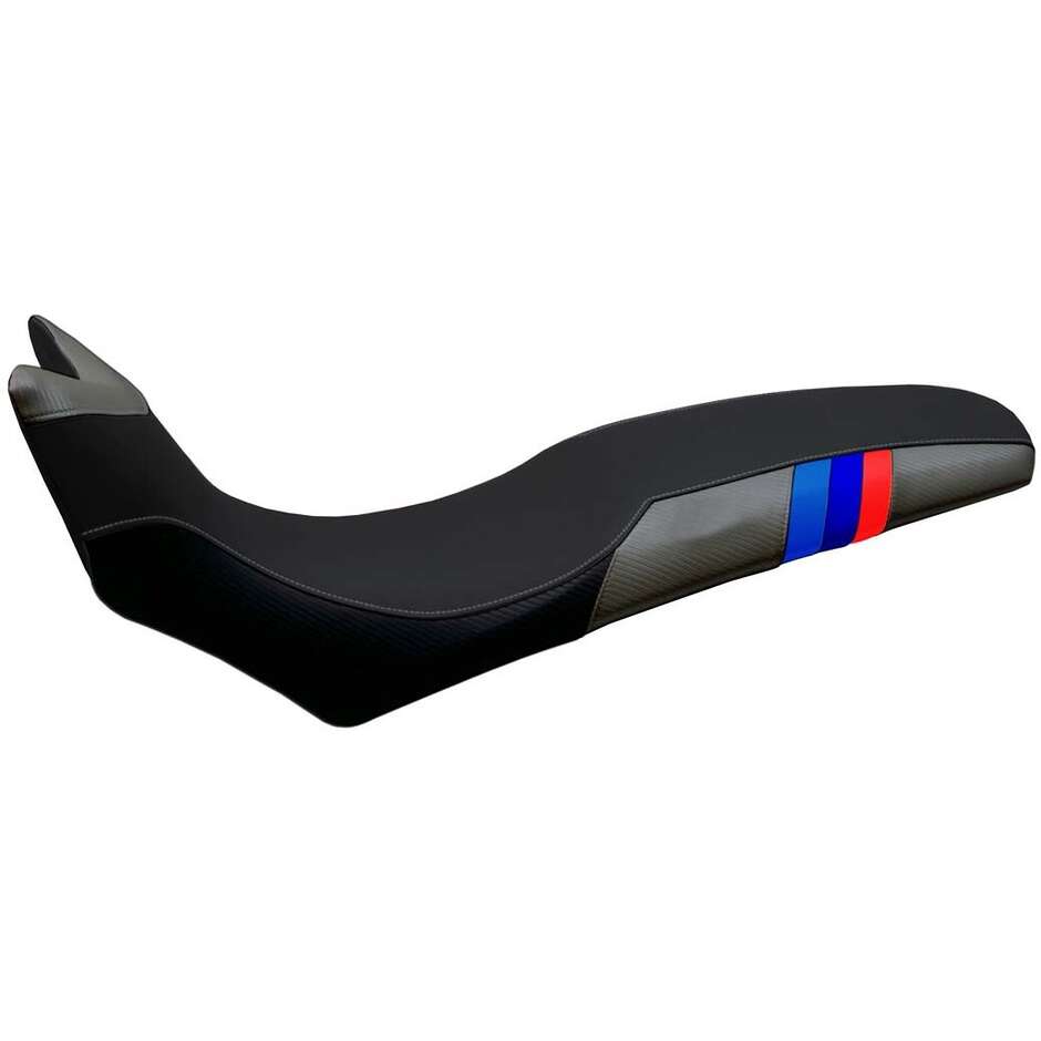 Housse de siège TPZ Italia spécifique pour BMW F 700/800 GS (modèles 2008-2018) - Système de confort Barone Anniversary