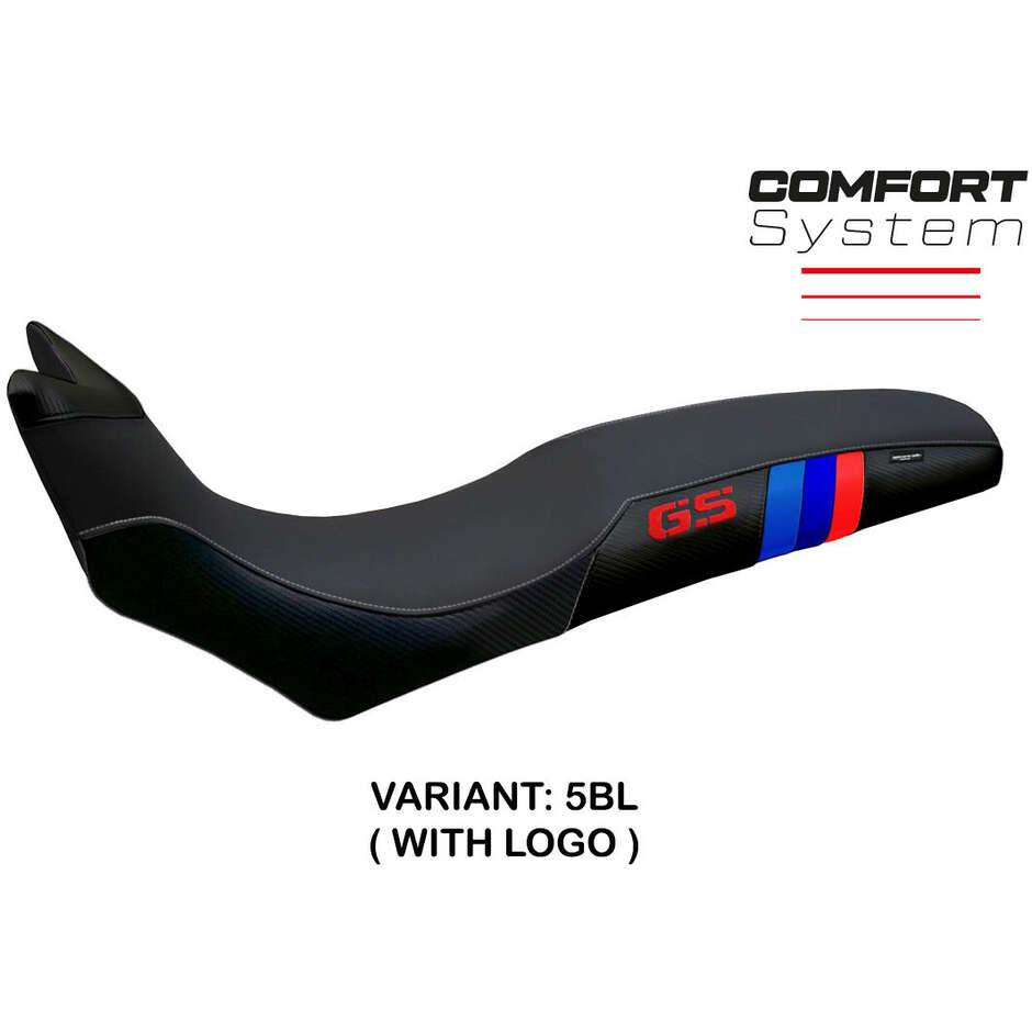 Housse de siège TPZ Italia spécifique pour BMW F 700/800 GS (modèles 2008-2018) - Système de confort Barone Anniversary