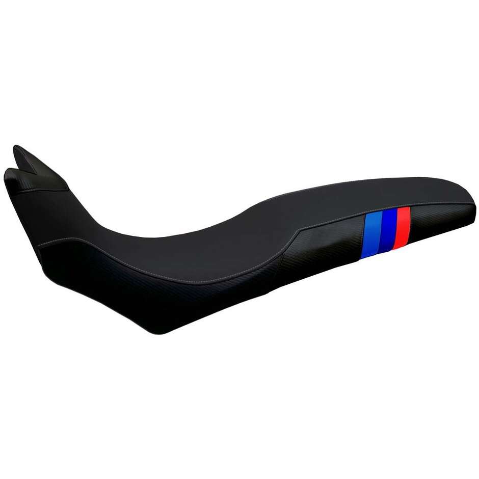 Housse de siège TPZ Italia spécifique pour BMW F 700/800 GS (modèles 2008-2018) - Système de confort Barone Anniversary