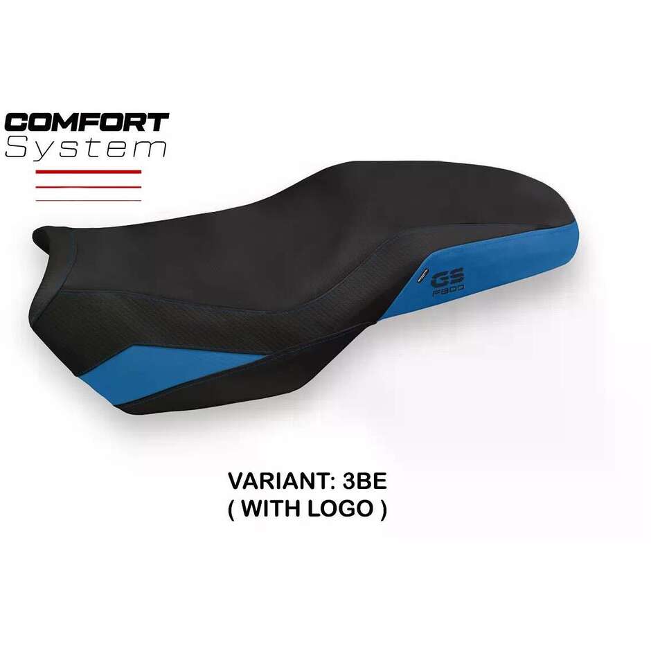 Housse de siège TPZ Italia spécifique pour BMW F 750-800-850 GS 2018-2025, modèle Panama 3 Comfort System