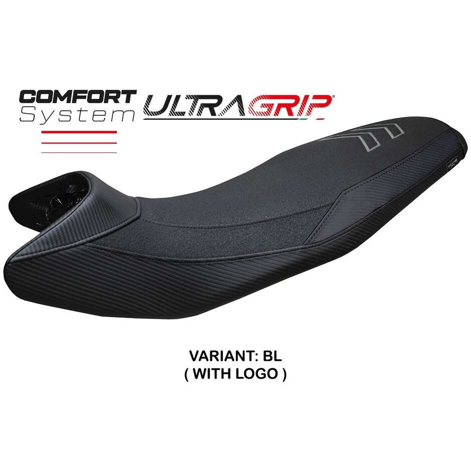 Housse de siège TPZ Italia spécifique pour BMW F 900 GS (modèles 2024-2025) avec système de confort Nemo Ultragrip