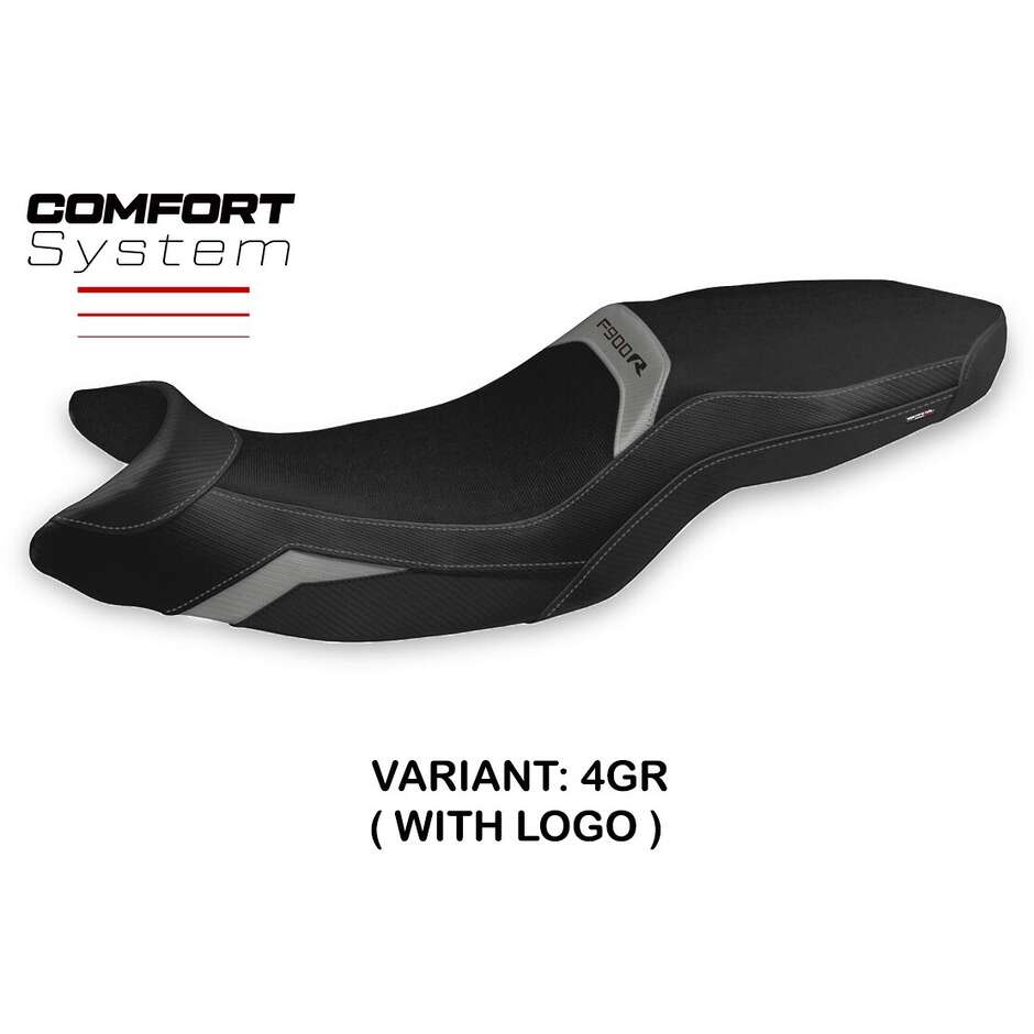 Housse de siège TPZ Italia spécifique pour BMW F 900 R (modèles 2019-2025) - Système de confort Almaty