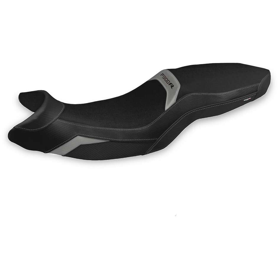 Housse de siège TPZ Italia spécifique pour BMW F 900 R (modèles 2019-2025) - Système de confort Almaty