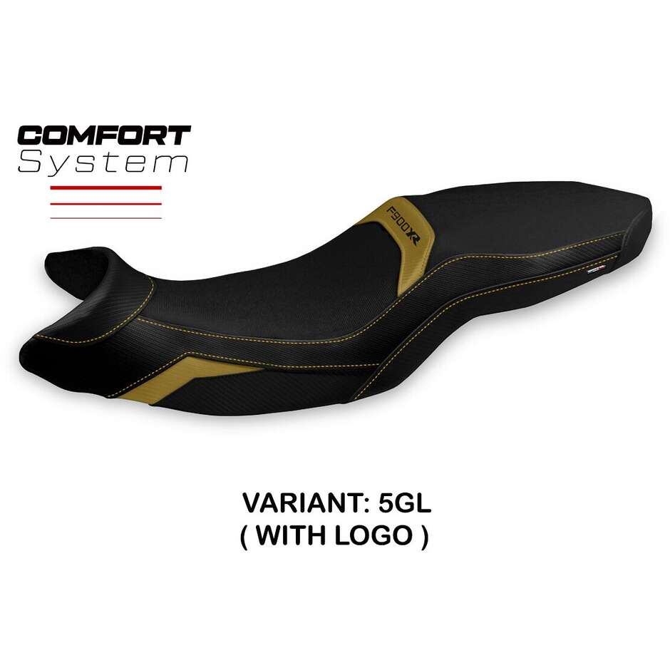 Housse de siège TPZ Italia spécifique pour BMW F 900 XR (modèles 2019-2025) - Système de confort Tartu