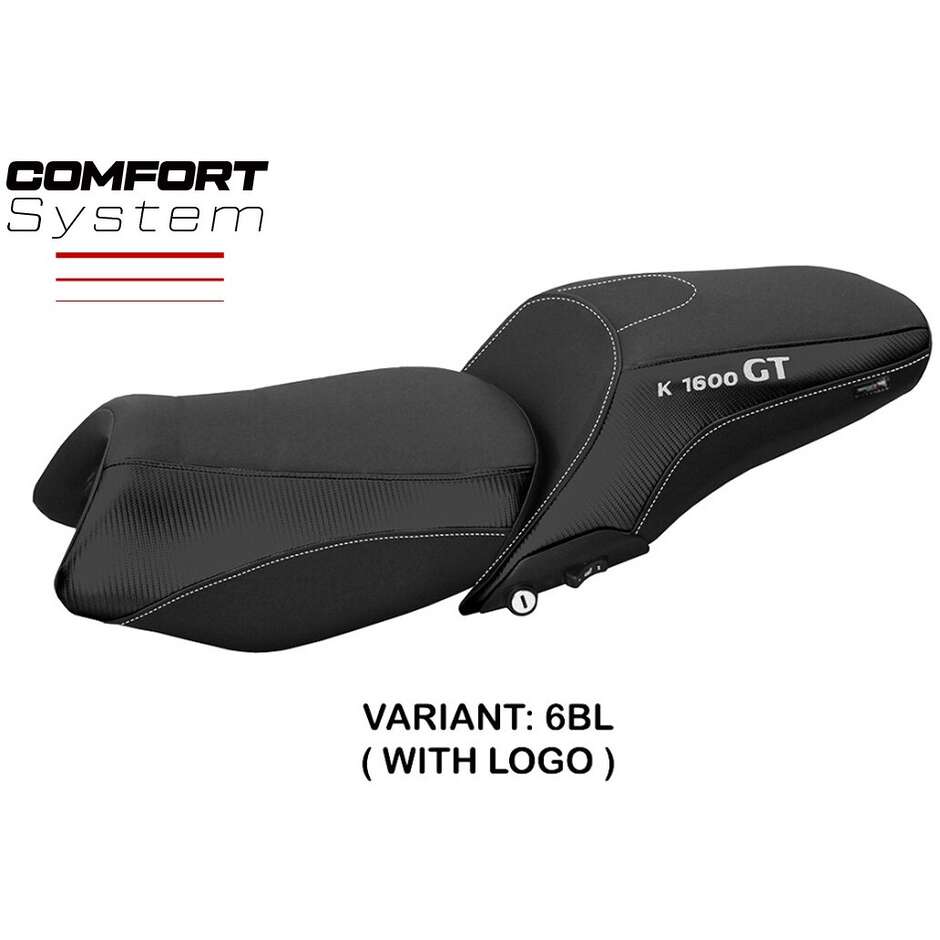 Housse de siège TPZ Italia spécifique pour BMW K 1600 GT (modèles 2010-2025) - Système de confort couleur Tropea