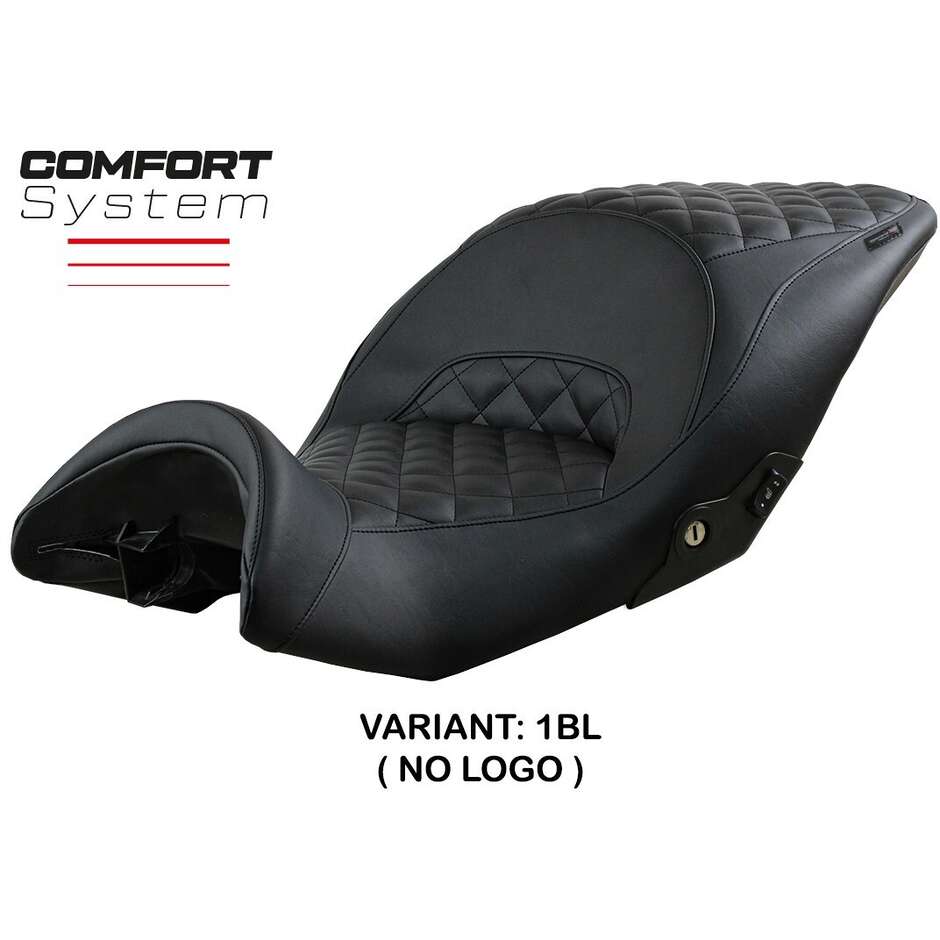 Housse de siège TPZ Italia spécifique pour BMW K 1600 GTL (modèles 2010-2025) - Système Diamond Comfort