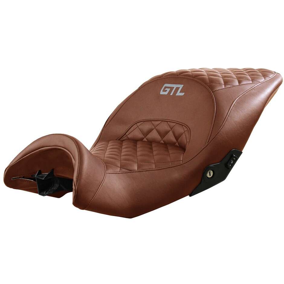 Housse de siège TPZ Italia spécifique pour BMW K 1600 GTL (modèles 2010-2025) - Système Diamond Comfort