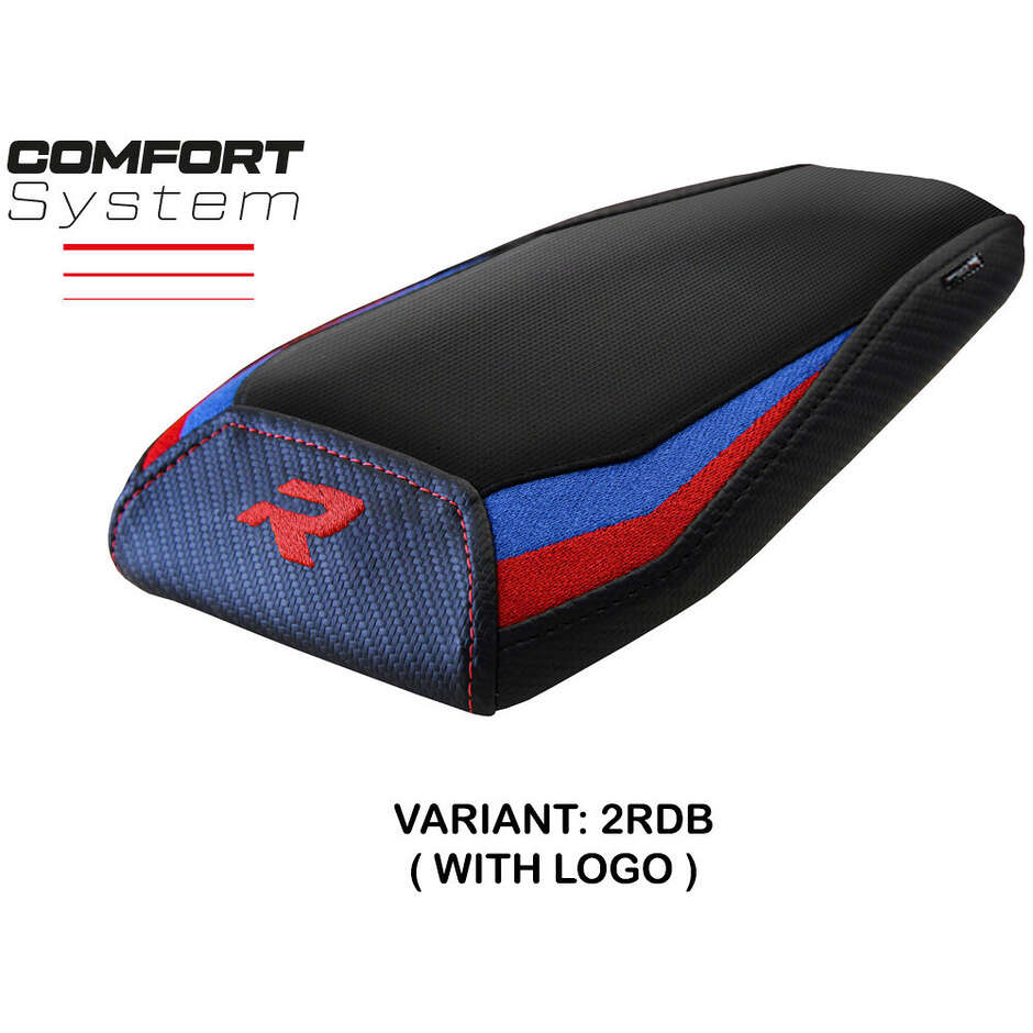 Housse de siège TPZ Italia spécifique pour BMW M 1000 R (modèles 2022-2025) avec système de confort Tayma