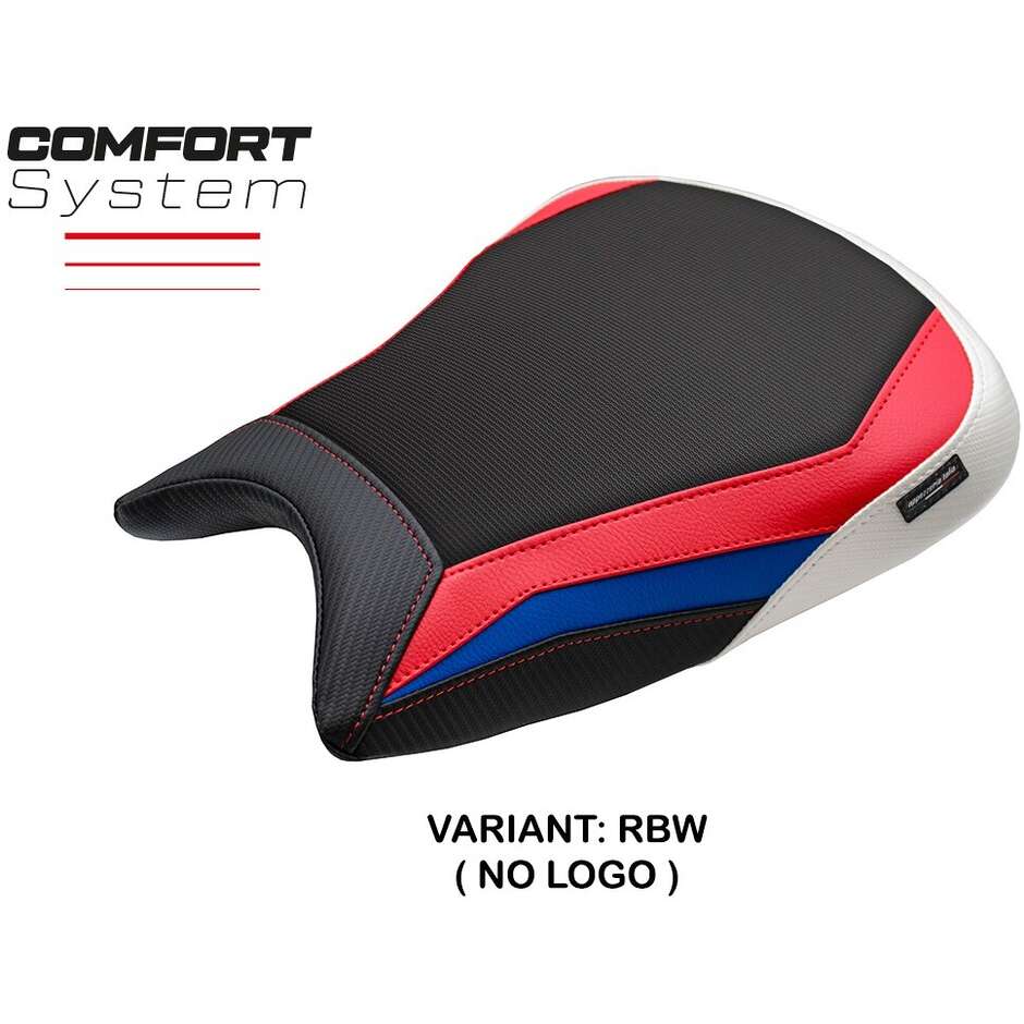 Housse de siège TPZ Italia spécifique pour BMW M 1000 RR (modèles 2023-2025) - Système de confort Melk