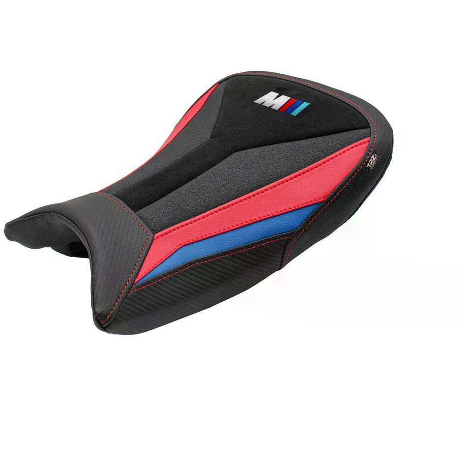 Housse de siège TPZ Italia spécifique pour BMW M 1000 RR Édition Spéciale Velours (modèles 2021-2022)