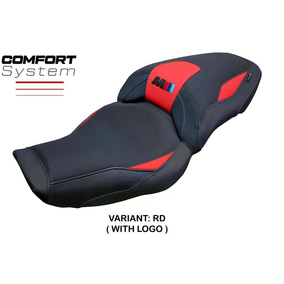 Housse de siège TPZ Italia spécifique pour BMW M 1000 XR modèle 2024-2025, système de confort Graz