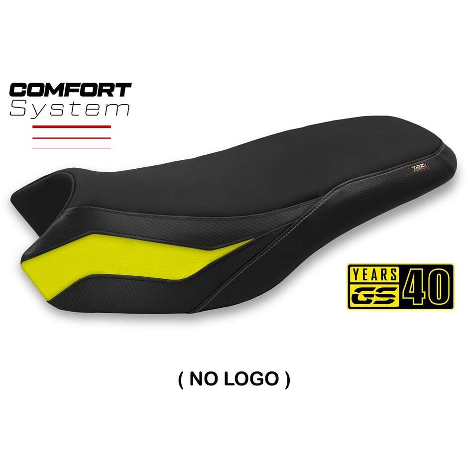 Housse de siège TPZ Italia spécifique pour BMW R 1200/1250 GS Rallye (modèles 2017-2024) - Système de confort Sa Dao